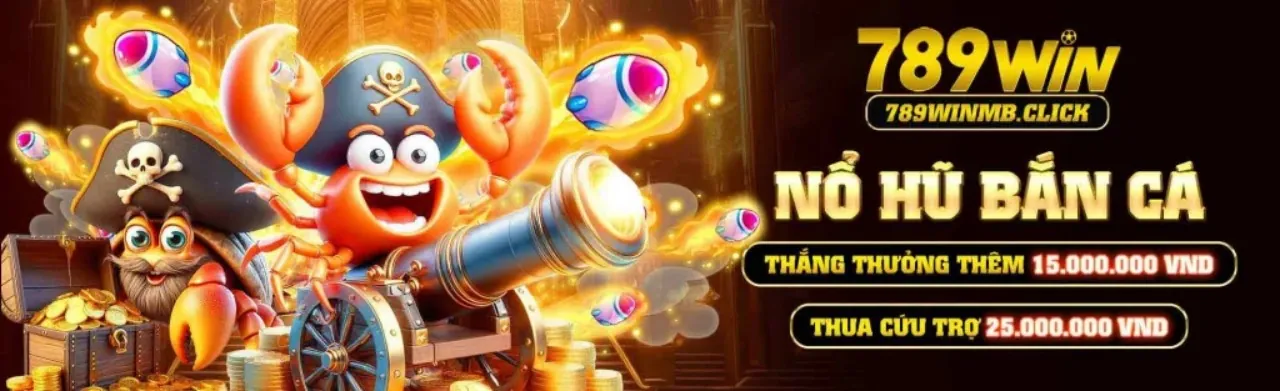 Hình ảnh chính Nổ Hũ/Slot Games tại bet789 nhà cái với các biểu tượng quay hũ và jackpot lớn